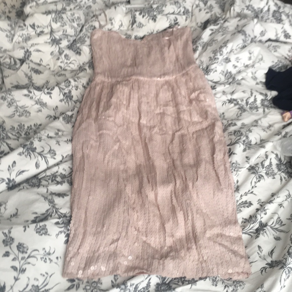 French connection strapless dress NWT